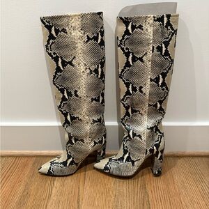 Like new Paris Texas knee high boots